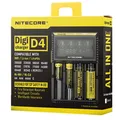 NITECORE D4 LCD-Panel Intelligent Charger für 18650 Akku e Zigarette