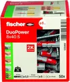 Fischer DuoPower 8x40 S Dübel mit Senkkopfschraube 5,0 x 55     535460