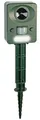 Exbuster Vogelabwehr: Ultraschall-Solar-USB-Tierschreck mit Blitzlicht und PIR-Sensor, IP44 (Bewegungsmelder mit Blitzlicht, Katzenscheuche, Maus)