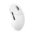 MAMBASNAKE x Attack Shark R6 Superlight Gaming Mouse, PixArt PAW3950MAX Sensor, 8K Wireless/BT/2.4G, 42000 DPI, for Win11/Xbox/PS/Mac - White