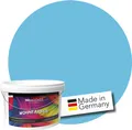 WALLCOVER Wandfarbe Türkis Kinderzimmer Hochdeckend Klasse 1 Matt 1L für 8 m²