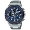 Casio Gebäude | blaues Zifferblatt | Edelstahlarmband ECB-950DB-2AEF