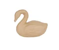 décopatch Papierdekoration Kleines Pappmaché, braun, Schwan 14cm - Kartonbraun SA192C, DECO-Supports