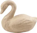 Décopatch Figur Pappmaché Schwan S 16,5x8,5x14