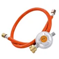Millarco 90145 Manometer Druckregler und Schlauch, Orange