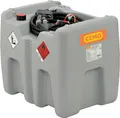 Mobile Dieseltankstation, Vol. 210 l, mit Elektropumpe 12 V, 25 l/min und Automatik-Zapfpistole