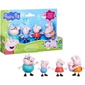 Hasbro Peppas fünfköpfige Familie Figurenset, Spielfigur
