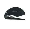 2 x Westcott Brieföffner mit Metallklinge E-2969900, schwarz klein