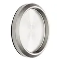 SOTECH Schiebetürgriff MILA Griff-Ø: 58 mm selbstklebend mit 3M Klebepad Möbelgriff echt Edelstahl Griffmuschel für Glas-Türen & Zimmertüren Muschelgriff zum Aufkleben Glastürgriff