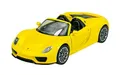 Welly Porsche 918 Spyder Gelb Ab 2013 1/34-1/39 Metall Modell Auto Die Cast Neu im Kasten