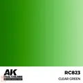 AK Interactive RC823 - Clear Green 17 ml. - Neu