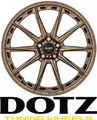 4x Dotz Sonoma 8x19 5/120,0 ET45 Bronze matt