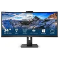 Philips 346P1CRH/00, LED-Monitor, 86 cm (34 Zoll), schwarz