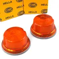 2x HELLA Blinken Blinkleuchte rechts links hinten Universal Set 12V / 24V
