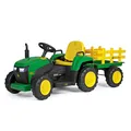 PEG John Deere Farm Power. Der Elektrotraktor mit Funksteuerung und Anhänger. Ab 18 Monaten. Lithium-Akku für Lange Spielzeit.