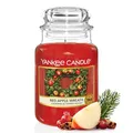 Yankee Candle Duftkerze im Glas (groß) | Red Apple Wreath | Kerze mit langer Brenndauer bis zu 150 Stunden | Perfekte Geschenke für Frauen