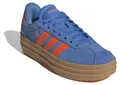 Adidas Damen Sneaker Vl Court Bold 40031-4, 40031-4.5, 40031-5, 40031-5.5, 40031-6, 40031-6.5, 40031-7, 40031-7.5, 40031-8 ADI-IH9154 ray blue/impact orange/gum 4.5