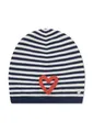 CODELLO Mütze Beanie mit Streifen und Herzstickerei