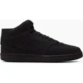 Nike Court Vision Mid Hoher Sneaker Schwarz, Herren, Größe: 46 - Nike Court Vision Mid Hoher Sneaker Schwarz, Herren, Größe: 46 - man - Schwarz