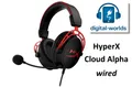 HyperX Cloud Alpha - wired - Gaming Headset- schwarz/rot  +++ SEHR GUT plus +++