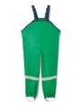 Playshoes Matschhose Regenlatzhose Ungefüttert Unisex Kinder Wind- und wasserdichte Regenhose Regenbekleidung, grün, 116
