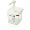 Araven Saucenspender/Pumpspender GN 1/6, Inhalt 2,6 L