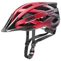 uvex i-vo cc - Leichter Allround-Helm für Damen und Herren - individuelle Größenanpassung - red-Black matt - 52-57 cm