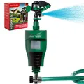 PATTLER® Wasserstrahl Tiervertreiber 10m Katzenschreck PIR Sensor Garten