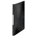 LEITZ WOW Sichtbuch DIN A4, 40 Hüllen schwarz-metallic, 1 St.