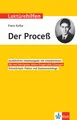 Klett Lektürehilfen Franz Kafka, "Der Proceß" Thomas Gräff