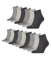 PUMA Sportsocken, 100 Denier (3 Stück) für Herren, 800 - Anthrazit/L Mel Grey/M Me, 35-38
