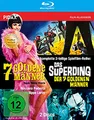 7 goldene Männer + Das Superding der 7 goldenen Männer / Die komplette mit dem Prädikat WERTVOLL ausgezeichnete 2-teilige Spielfilmreihe in brillianter HD-Qualität (Pidax Film-Klassiker) [Blu-ray]