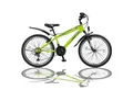 Talson Mountainbike 26 Zoll Fahrrad mit, 21 Gang Shimano, Kettenschaltung, mit Beleuchtung nach StVZO und Gabelfederung Grün