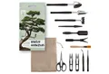 HappySeed Gartenpflege-Set Bonsai Werkzeug-Set 13-teilig mit praktischem Aufbewahrungsbeutel