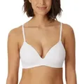 Schiesser BH Invisible Soft Bra With Underwired Bra Weiß B 85 Damen