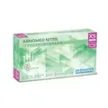 ARNOMED Nitril Peppermint Green Einmalhandschuhe, puderfrei, grün 386-XS , 1 Packung = 100 Stück, Größe XS