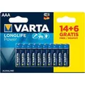 Varta Longlife Power AAA (20 Stk., AAA, 1260 mAh) (V-LR03-14+6)