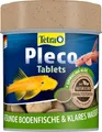 Tetra Pleco Tablets – Nährstoffreiches Fischfutter für alle pflanzenfressenden Bodenfische (z.B. Welse), 120 Tabletten Dose