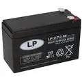 Landport Bleiakku 12V 7Ah AGM Batterie NSA LP12-7 T1