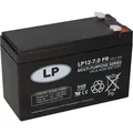 Bleiakku 12v 7ah Agm Batterie Nsa Lp12-7 T1 - Landport