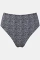 Studio Untold Damen große Größen Übergrößen Plus Size Bikini-Slip, High Waist, Dot Print schwarz 50 816267100-50