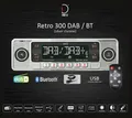 Dietz Retro Look Autoradio DAB+ BT USB Fernbedienung RETRO300DAB/BT chrom