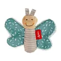 sigikid 43372 - Baby Knister-Greifling Schmetterling, blaugrün (2024) | 43372