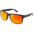 Oakley OO9102 HOLBROOK Herren-Sonnenbrille Vollrand Quadratisch Kunststoff-Gestell, Schwarz