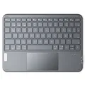 Inateck Tablet Tastatur mit Touchpad, Ultraleichte Tastatur Kabellose QWERTZ Deutsch mit Trackpad, für iPad/Tablet/Windows/Laptop/PC, KB01105