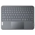 Inateck Tablet Tastatur mit Touchpad, Ultraleichte Tastatur Kabellose QWERTZ Deutsch mit Trackpad, kompatibel mit iPad/Tablet/Windows/Laptop/PC,KB01105
