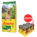JOSERA Senior Balance hunde 12,5kg + JOSERA Meat Lovers Pure 6x400g GRATIS