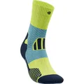 Trail Run Mid Cut Socks Men - Trailrunning Socken 42/45 bright lemon