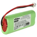 vhbw Akku kompatibel mit Dogtra 1700NCP Receiver, 175NCP transmitters, 1800NC Receiver Hundehalsband Hunde-Trainer (300 mAh, 4,8 V, NiMH)