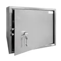 DEMA Möbeltresor 63 L – Wandtresor, Wandsafe, Safe, Tresor mit Schlüssel – 46x38x36 cm, robust, sicher, ideal für Zuhause, Büro, Wertgegenstände